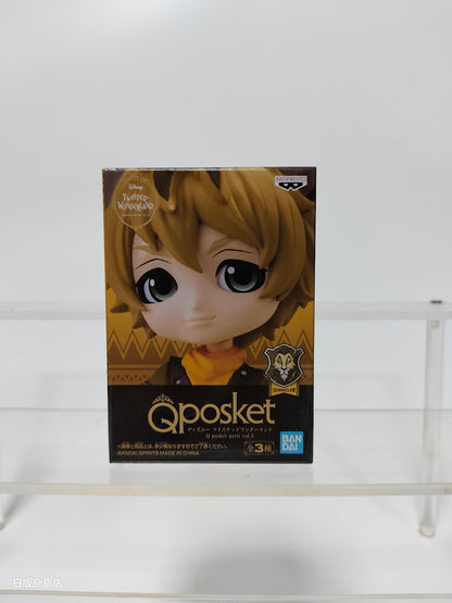 Genuine Bandai Q posket Series Disney Twisted Leona Jack Ruggie Wonderland Azul Ashengrotto Colecionáveis Brinquedos de Modelo Presente