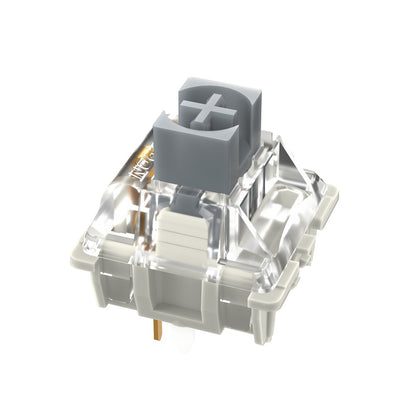 Switch Gateron White Yellow Silver Pro 2.0 V2 3 pin RGB linear Tátil Vermelho Marrom para teclado mecânico hot-swappable