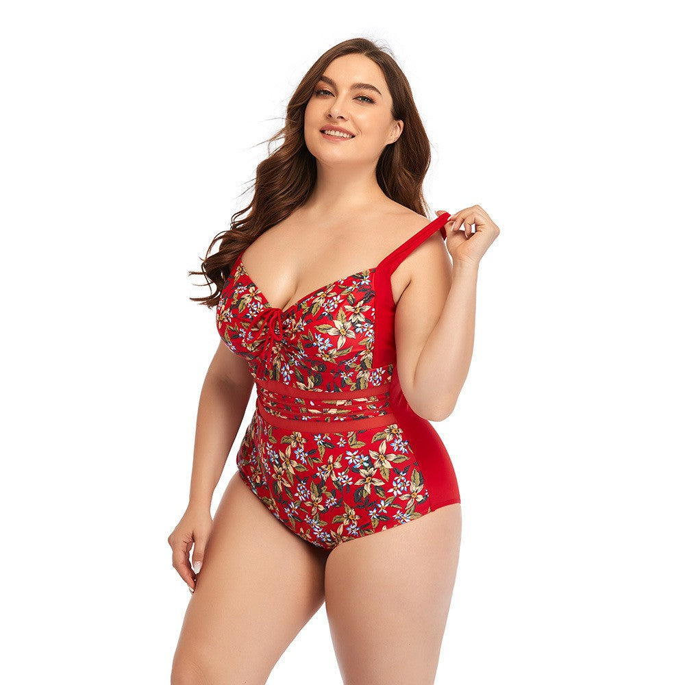2025 Swimwear Women New Style Of Bikinis Set One Piece Swimsuit Plus Size Sexy And Swimming For Ladies Large Female Beacheach