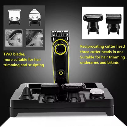 Kemei Electric Hair Clipper Multifunctional Men's Trimmer Electric Shaver Men's Razor Nose Trimmer KM-696 Hair Clipper