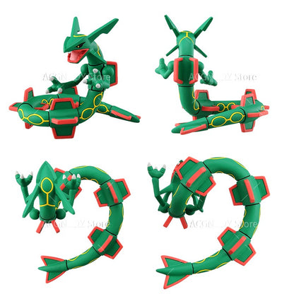 Bonecos e figuras de ação Pokémon TOMY originais: Zacian, Zamazenta, Reshiram, Arceus, Lunala, Rayquaza, Giratina, Zygarde, Palkia, Kyogre - Brinquedos de PVC