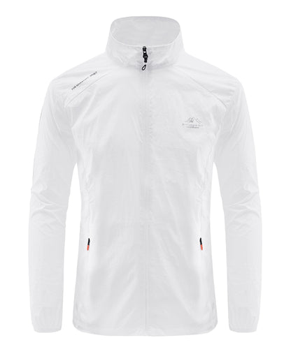 Summer Men's Sun Protection Casual Windproof Water resistant Ultrathin Jacket