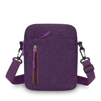 Multi Functional Men's Shoulder Bag, Waterproof and Wear-resistant, Large Capacity Crossbody Bag for Business Commuting