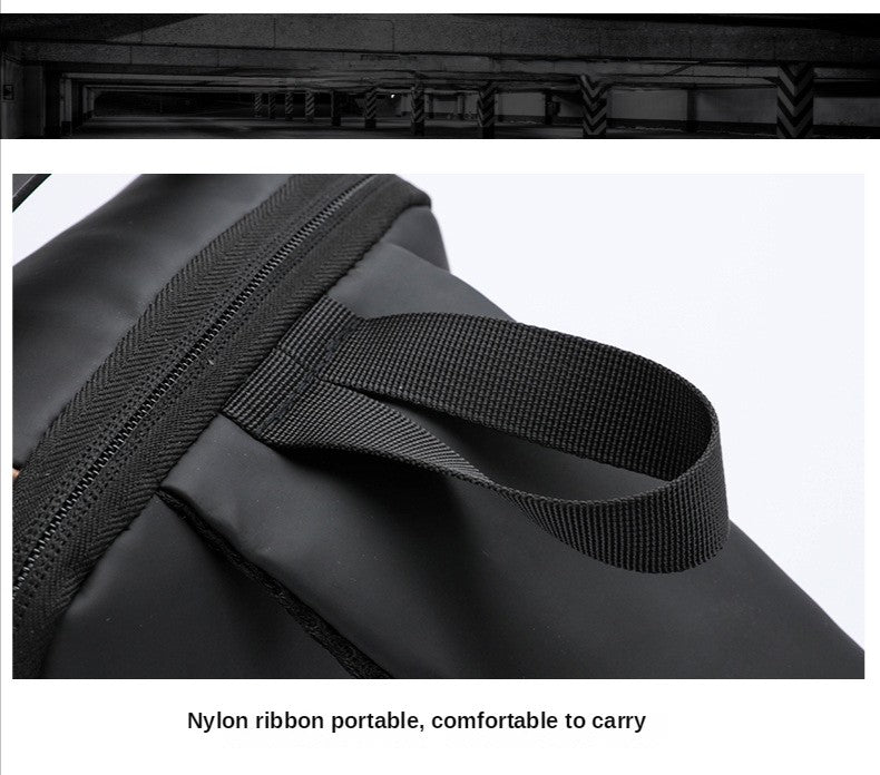 Large Capacity Multifunction Shoulder Crossbody Bag Messenger Chest Sling Travel Pack for Male Men Usb Waterproof Sports Running