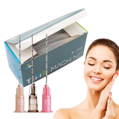 Microcannula Sterile Medical Fine Needle 18G 22G 25G 38mm 50mm 70mm Single Packaged Blunt Cannula For Fillers