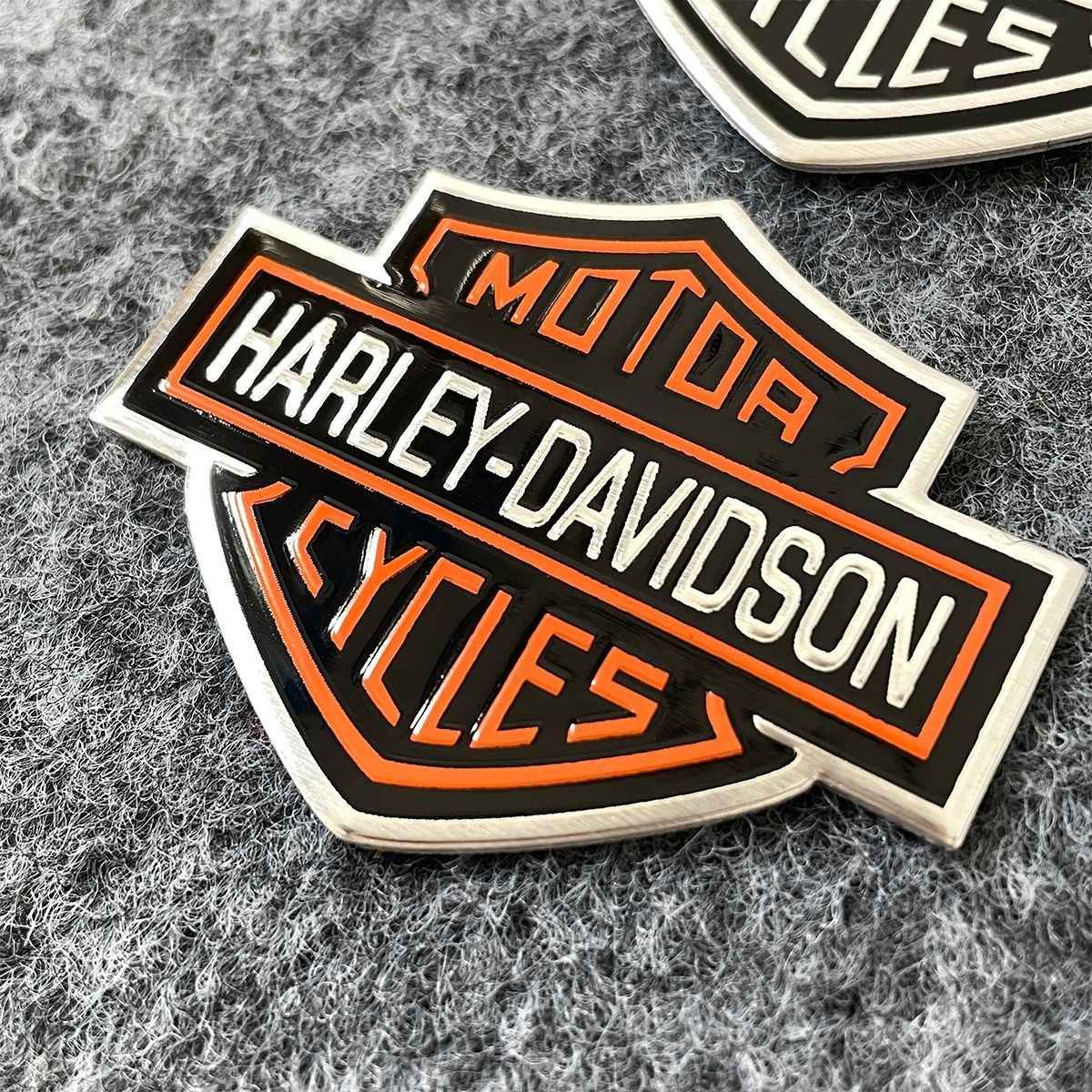 Para Harley Davidson Logotipo Decorativo de Metal Moto Adesivo Personalizado Modificado 3D Estéreo Adesivos de Carro Acessórios de Emblema