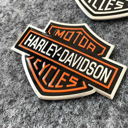 Para Harley Davidson Logotipo Decorativo de Metal Moto Adesivo Personalizado Modificado 3D Estéreo Adesivos de Carro Acessórios de Emblema
