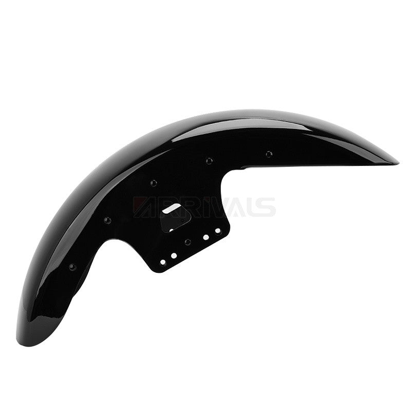 Motorcycle Steel Front Fender Mudguard Cover Protector Splash Gloss Black For Harley Touring Road King Street Glide 2014-up