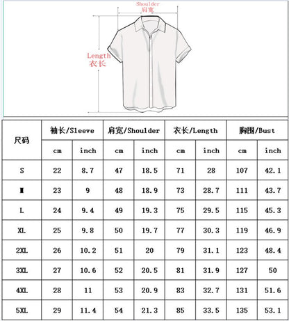 Summer Game GTA Grand Theft Auto Same Shirt Hawaiian Beach Short Sleeve 3D Digital Printing