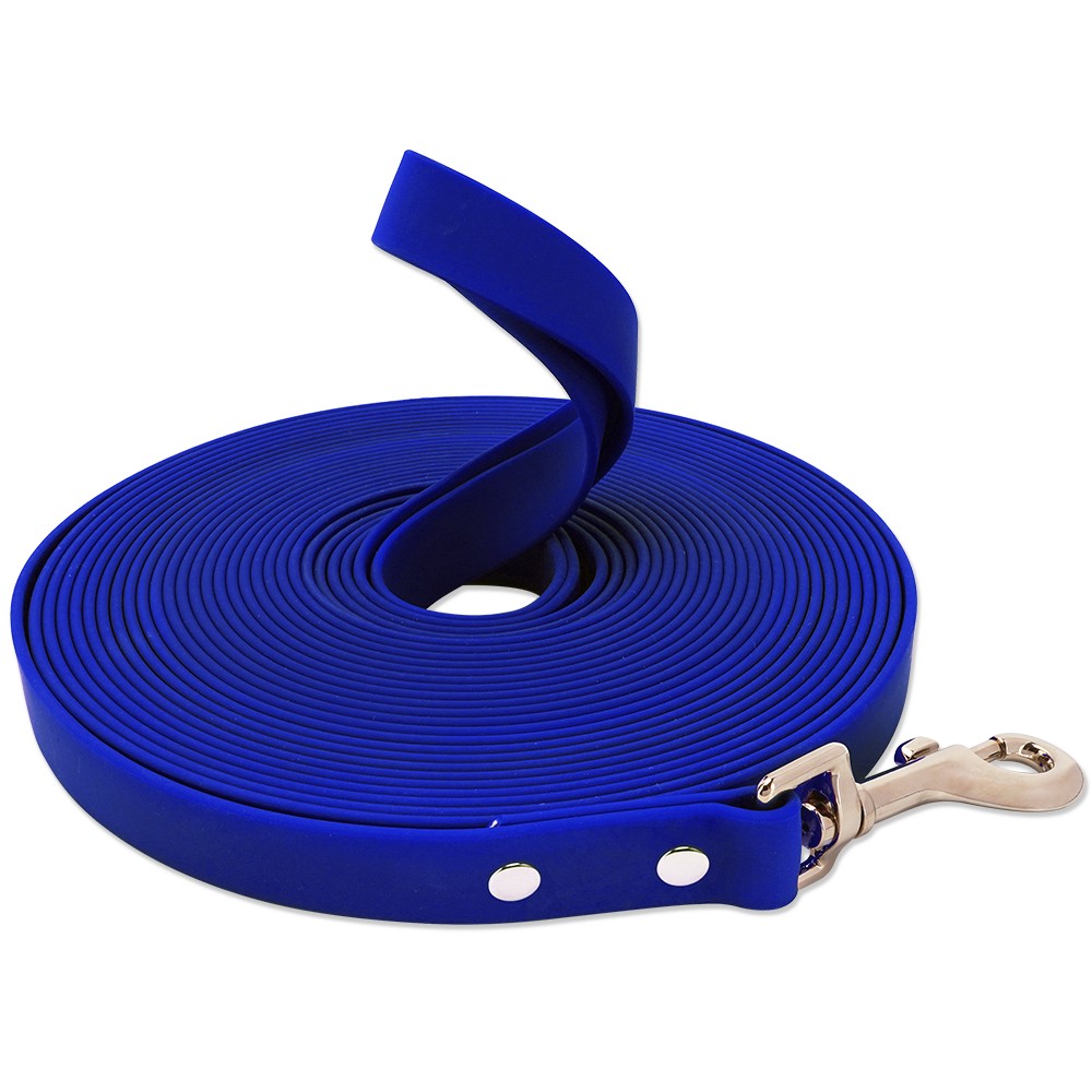 Guia de Cachorro Impermeável Longa de PVC Coleira Fácil de Limpar para Cães Pequenos, Médios, Grandes, Grandes, para Caminhada e Adestramento, 3m 5m 10m 15m