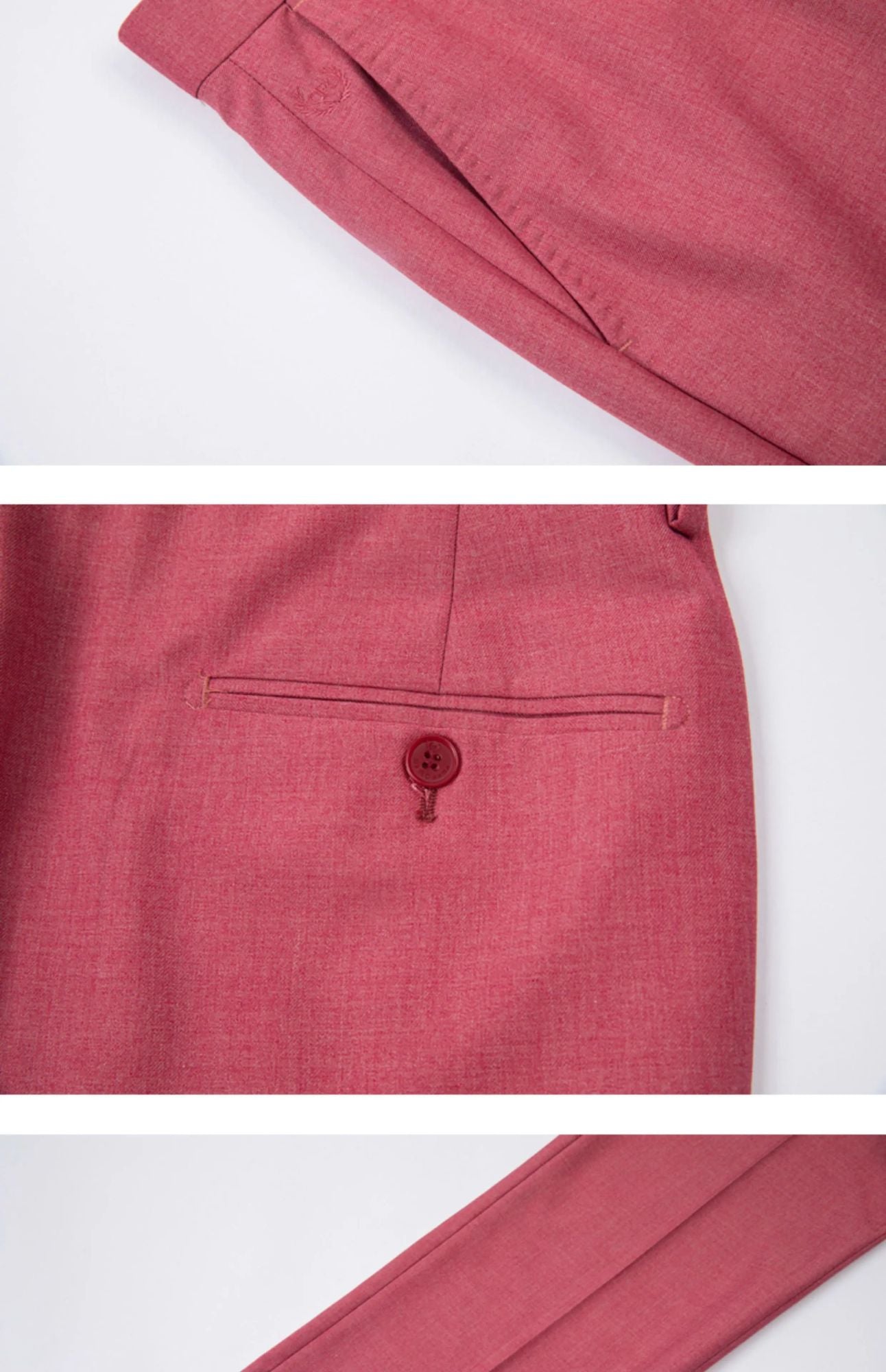 2025 Suit (Blazer+ Trousers) Men's Fashionable Gentleman Business Double-breasted British-style Banquet Host Casual Wedding Suit