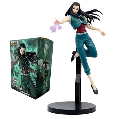 Anime Hunter x Hunter figuras de juguete 11-14cm Gon Freecss Alluka Zoldyck figura de acción Chrollo Lucilfer/Kurapika PVC model
