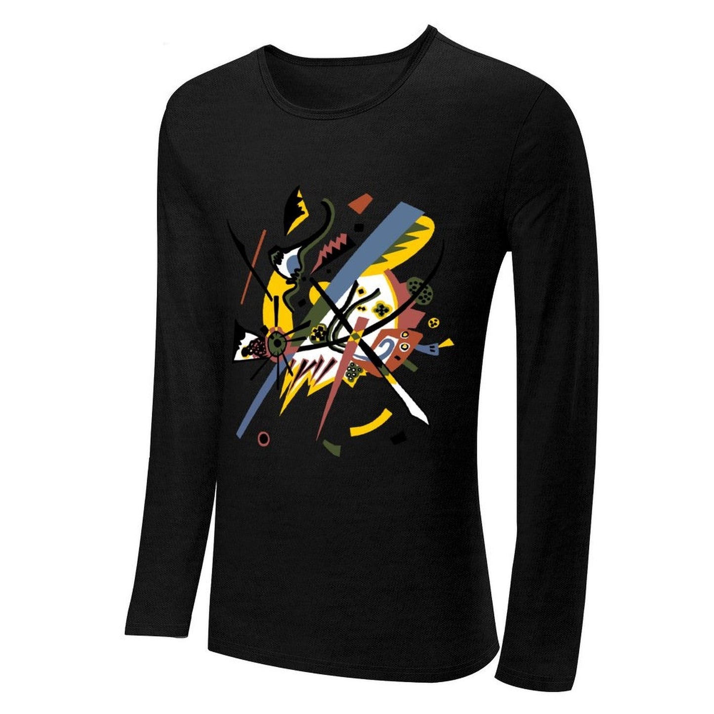 Vassily Kandinsky, small worlds (Kleine Welten) Long T-Shirt tops hippie clothes plain black t shirts men