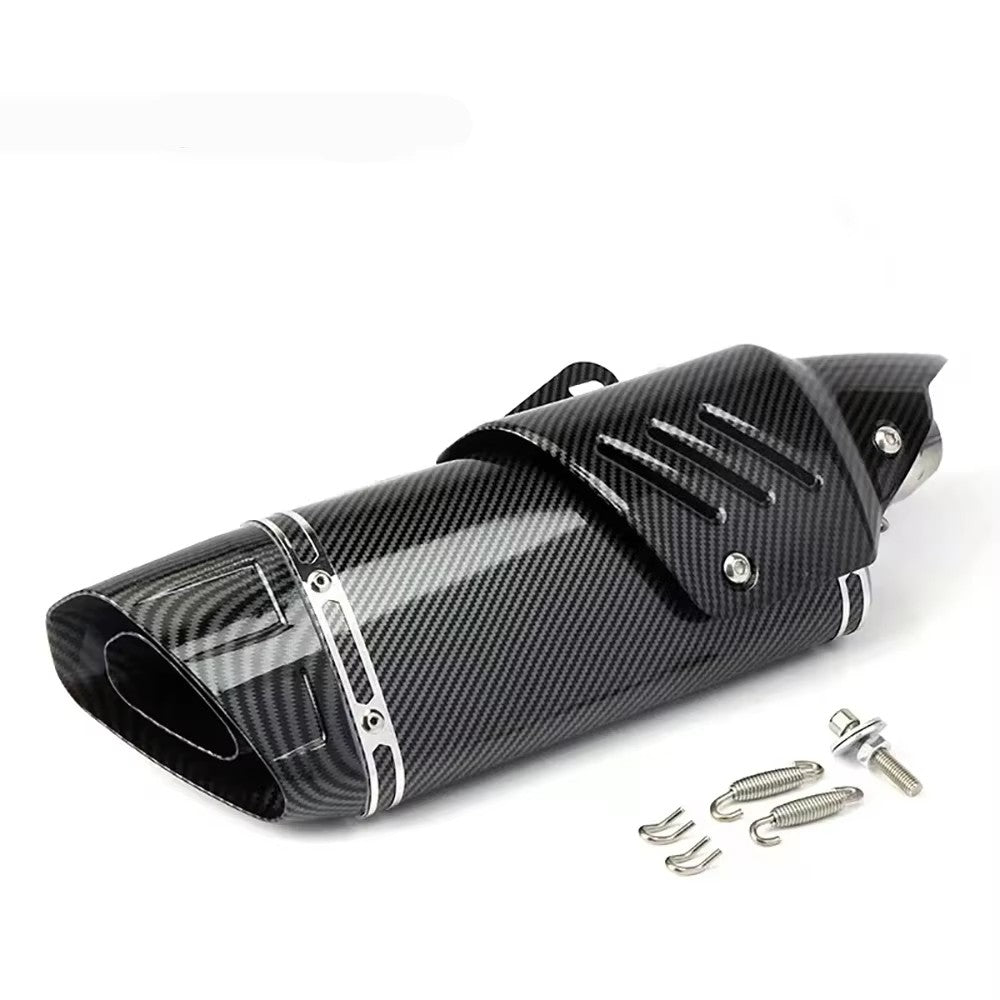 Universal 51mm Muffler Escape Stainless Motorcycle Exhaust AKR for Ninja Z400 250 Z900 ZX6R KTM RC 125 250 390 for YAMAHA R6 R3