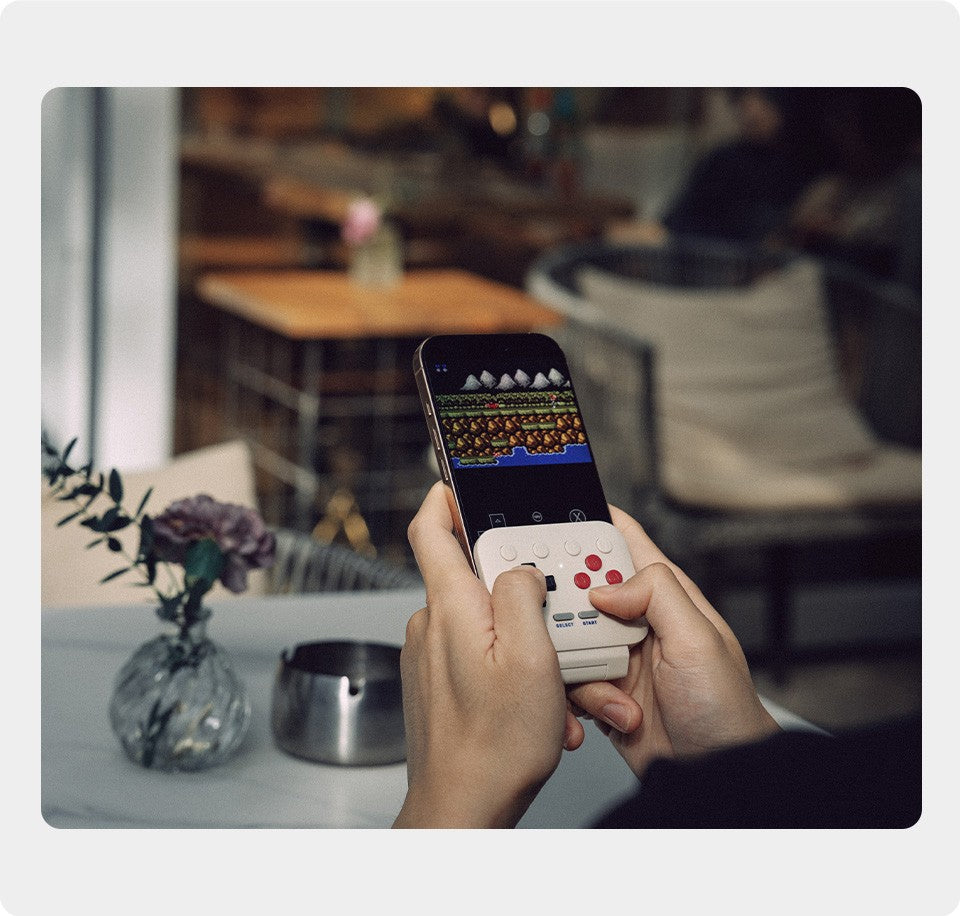 8BitDo FlipPad Mobile Gaming Controller for iPhone and Android, Flip-Style USB-C Gamepad for Vertical Mobile Gaming