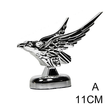3D Car Bonnet Front Hood Eagle Ornament Badge Auto  Modification Emblem Cover Decoration Accessories Eagle