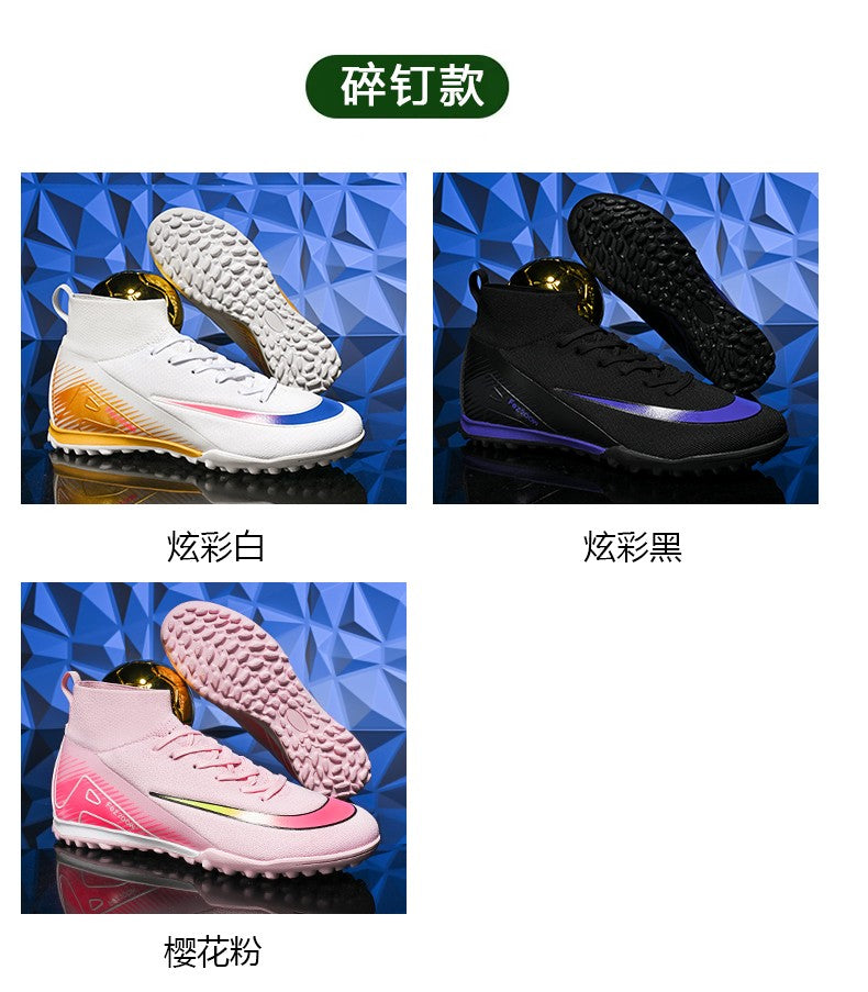 TF/FG Men Soccer Shoes Society Cleats Professional Indoor Football Field Boots Fast Training Outdoor Football Shoes Sneaker