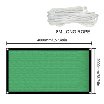 Outdoor Awnings Square Sun Shade Sail Garden Canopi For Terrace Car Canvas Awning Rectangle Pool Sun-Shelter Sunshade Sail  Hot