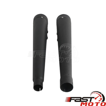 Motorcycle Slip On Mufflers Dual Exhaust Pipes For Harley Touring Road King Road Glide Electra Glides 2017-2023 Exhausts Muffler