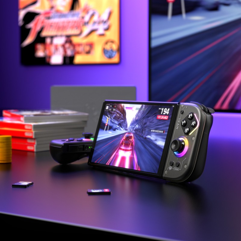 Hall Effect Switch Joycon, No Drift Wireless Controller for Nintendo Switch OLED Lite, NYXI Hyperion 2, US Stock Fast Delivery