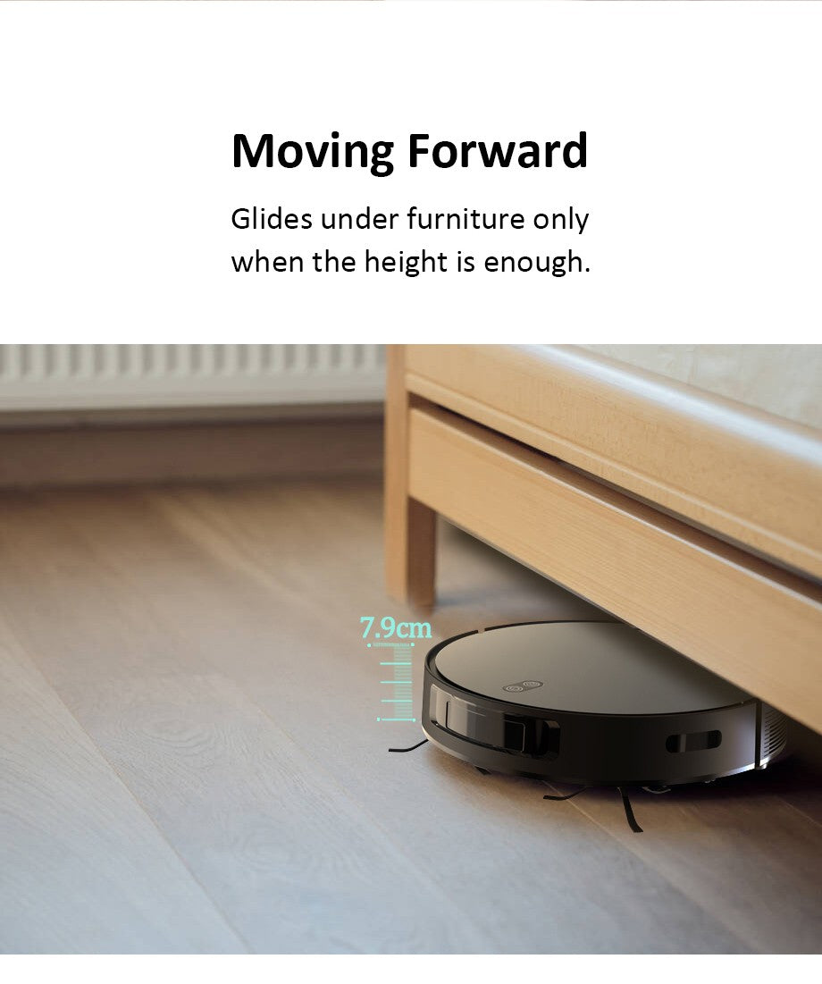 Robot Vacuum Cleaner Combo Mop,6500PA Suction Robotic,WiFi/Voice Control,Auto-Recharge,Pet Hair For Home Vacuum Cleaning Robotic