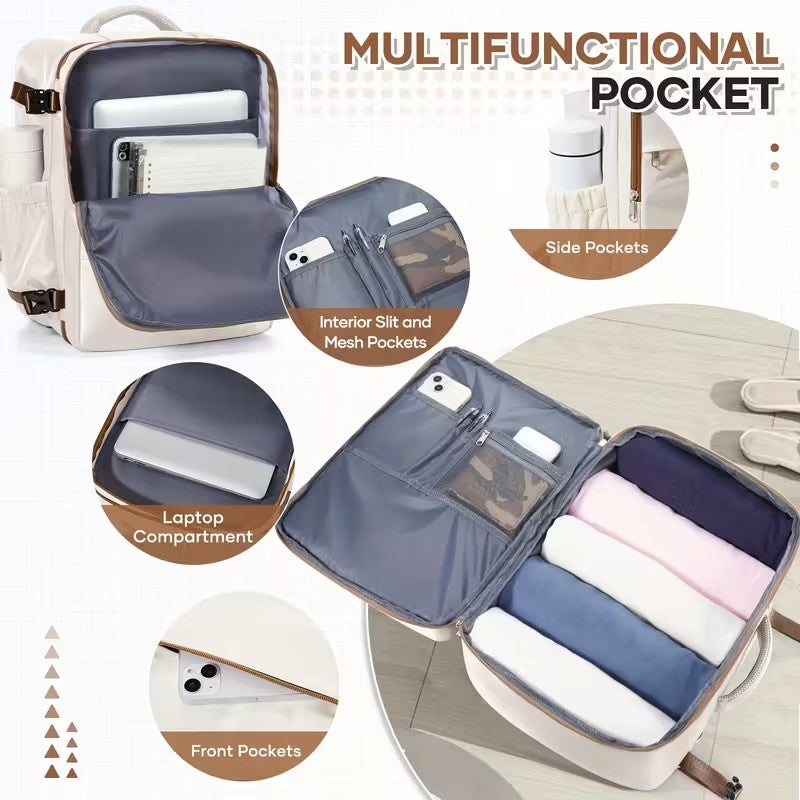 Notebook Backpack Travel 40x30x20 Ryanair Laptop Bag Men Women Business Waterproof Cabin Bag Carry ons Backpack School Bag