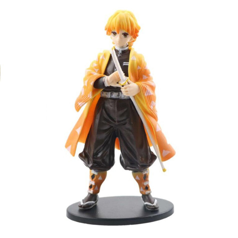 Anime Demon Slayer Action Figures Kimetsu No Yaiba Shinobu Nezuko Bonecas de PVC Coleção Modelo Enfeites Brinquedos Derivados do Japão