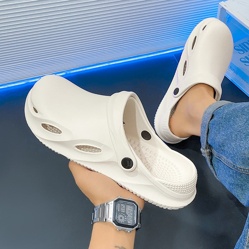 Men Outdoor Sandals Beach Comfortable Clogs Soft Slides Men Casual Shoes Garden Shoes  Lazy Shoes Are Lightweight and Versatile