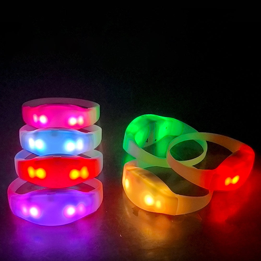 43Keys 1000 Meters 10 Area 15 RGB Remote Controller DMX Function LED Bracelets 100/2000PCS Wristband Wedding Party