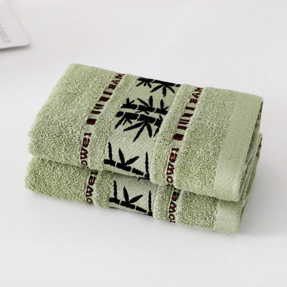 2pcs Towel Sets Bamboo Fiber Bath Hand Face Towels 34x34cm 35x75cm 70x140cm Towel Personalized Sport Gift Towels ?? ?? Toallas