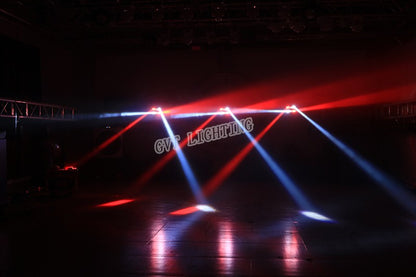 Mini LED 8x3W RGBW Moving Head Light LED Spider Beam Stage Lighting DMX 512 Spider Light Good for DJ Nightclub Party