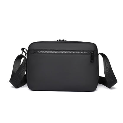 Basic style of men's shoulder bag, suitable for daily commuting - adjustable strap, Mailman bag - business leisure shoulder bag