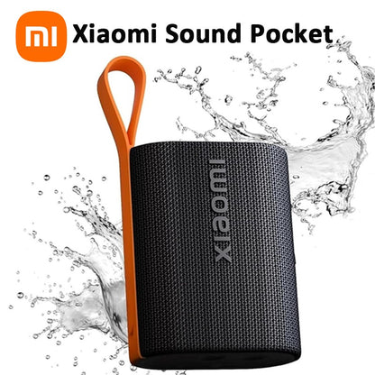 Alto-falante portátil original Xiaomi Sound Pocket IP67 Bluetooth 5.4 TWS Stereo Combo 1000mAh com 10 horas de bateria de longa duração e microfone