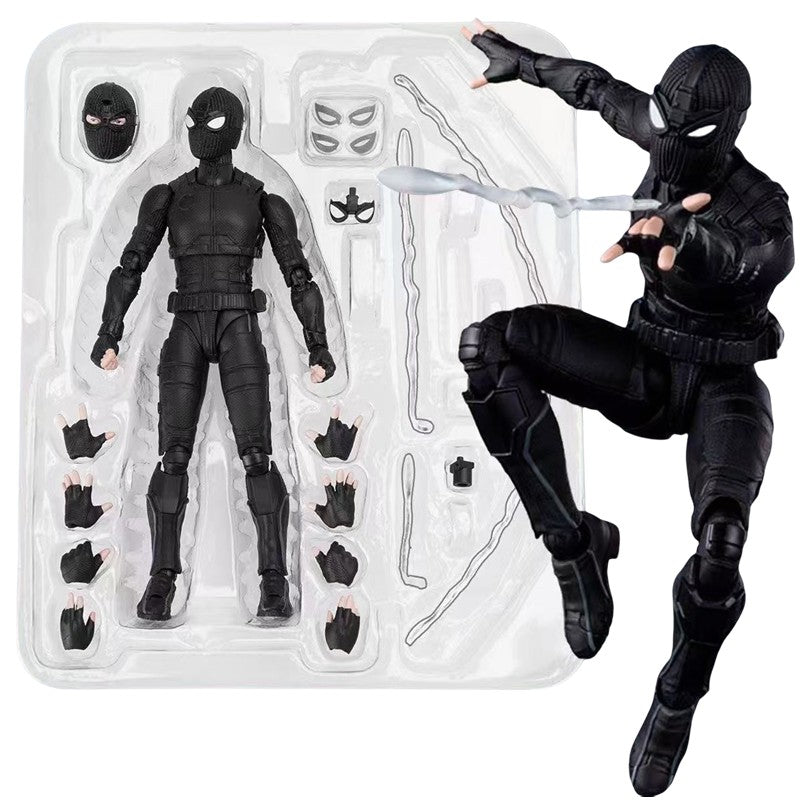Boneco Articulado Homem-Aranha Versão do Jogo Peter Parker Marvel Legend Spiderman Modelo Anime Colecionável Presente
