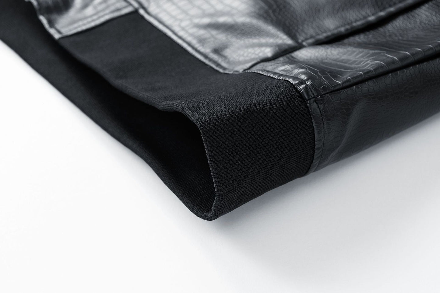 New Spring Autumn Winter PU Leather Stand Collar Open Cardigan Biker Casual Loose Fit Jacket Men's Fashion Outerwear