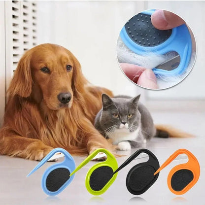 Removedor de Pelo de Animais de Estimação Abridor de Nós de Pelagem Pente Cortador Removedor de Pelo Ferramentas de Tosa Antiderrapantes de Aço Inoxidável Acessórios para Filhotes
