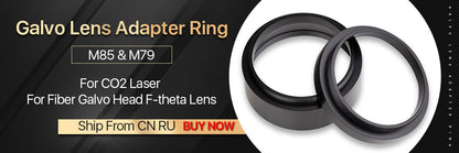 Ultrarayc F-theta Lens 1064nm Focus Lens Laser Focal length 63-420mm Scan Field 50×50-400×400 for YAG Fiber Laser Galvo System