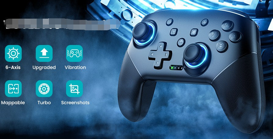 DATA FROG Wireless Controller For Switch OLED/Lite Console Pro Gamepad with 1000Mah Battery Programmable Turbo Function
