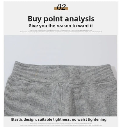 1-6Y Fleece Lined Leggings for Girls Winter Warm Bear Patch Elastic Pants Soft Kids Trousers Teenage Girls Clothing