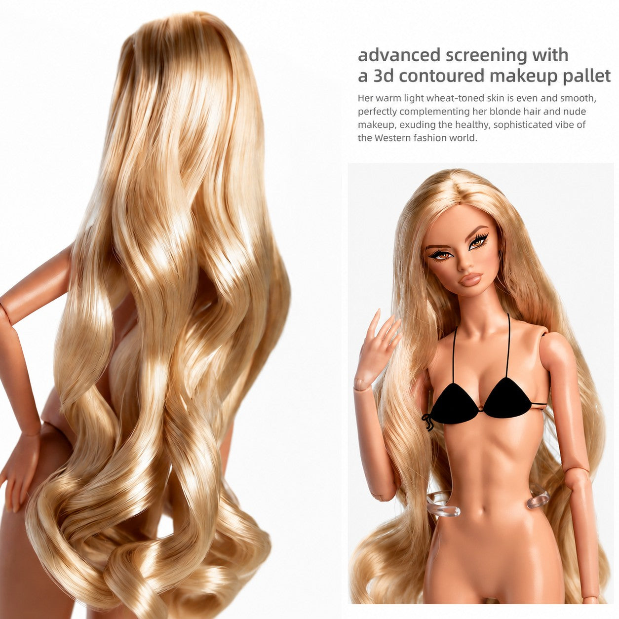 Xianxian Doll 32cm GALA Second Generation BJD Ball-Jointed Supermodel Blonde Caramel Wine-Red Limited Collector Birthday Gift