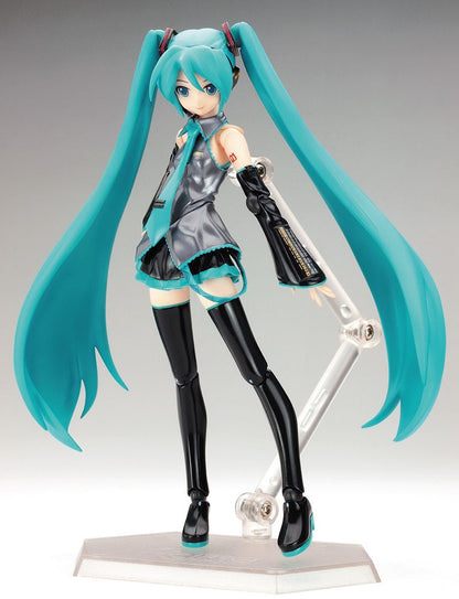 Anime FIGMA Hatsune Miku Action Figures Articulações Móveis Contêm os Adereços Decoração de Mesa Coleção de Brinquedos de PVC Modelo Presentes Infantis