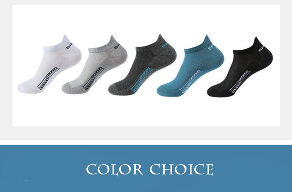 5 Pairs Cotton Short Socks for Male High Quality Women's Low-Cut Crew Ankle Sports Mesh Breathable Summer Casual Soft Men Sock