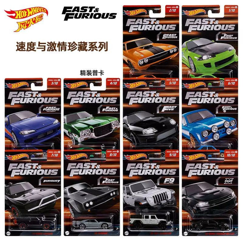 Autêntica Roda de Vento e Fogo Velocidade e Paixão 10 Carros Frango Puli Mao Dao Qi Zhan Ma Leiken Tang Chefe Modelo de Carro de Liga Brinquedo de Presente