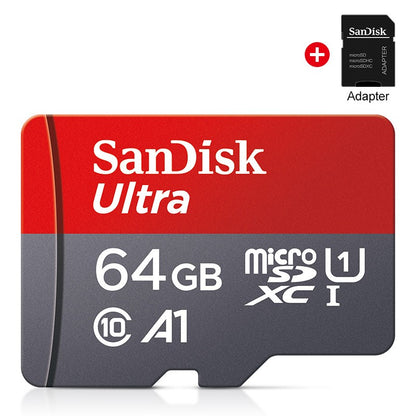 Cartão Micro SD Sandisk 100% Original 64GB Classe 10 Flash Cartão TF 64GB Cartão de Memória 64GB disco de memória para smartphone e tablet PC