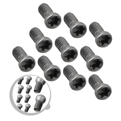 10 Peças Parafusos Torx M2.5 M3.5 Para Substituir Pastilhas de Metal Duro Ferramentas de Torno CNC Oficina Ferramentas Manuais Suprimentos