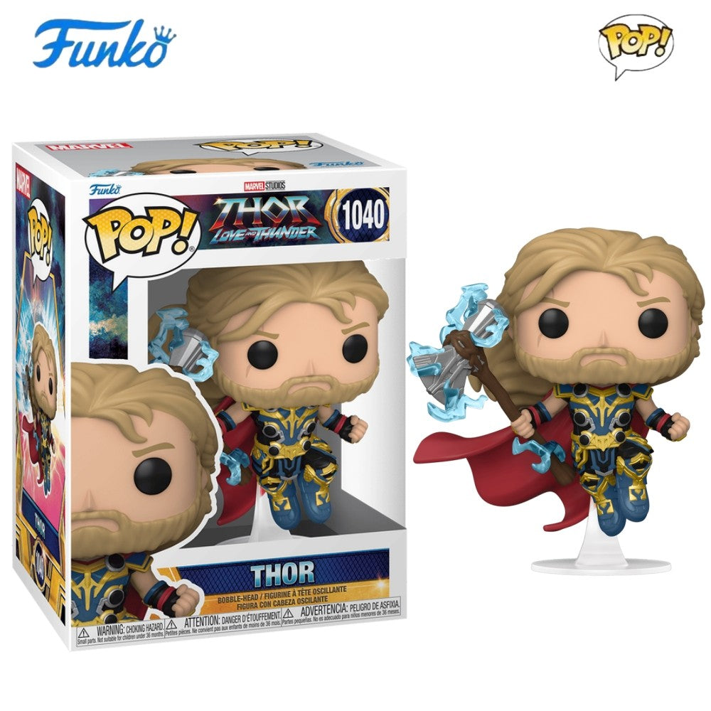 ThorGwen1498 com Thor1040 Funko Pop! Marvel Thor: Amor e Trovão Edição Limitada Boneco Colecionável Presente Brinquedo