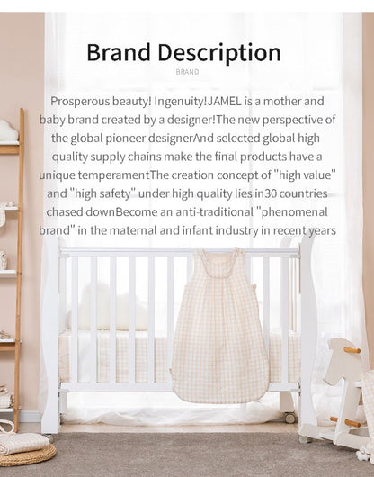 7Pcs  Assembly Rattles Bracket Set Infant Crib Mobile Bed Bell Bracket Protection Newborn Baby Toys Wooden Bed Bell Accessories