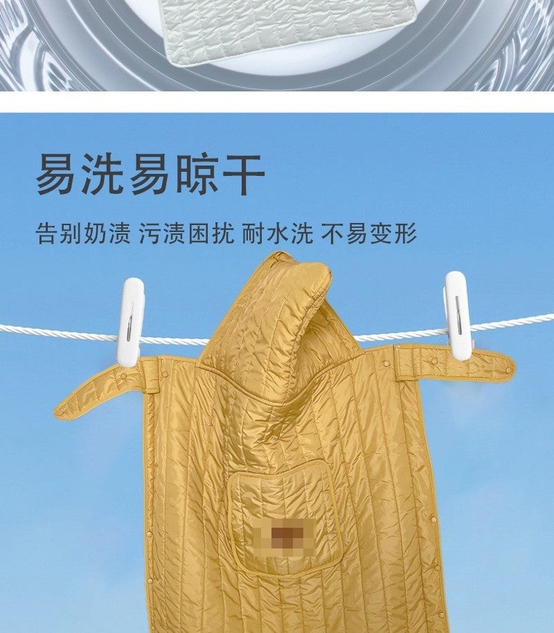 Cloak Autumn and Winter Thick Windproof Blanket Car Cover Blanket Waist Stool Windproof Cloak Baby Walking Artifact