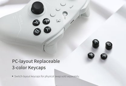 GuliKit ES Pro E-sports Bluetoth Controller,Wireless Gamepad with TMR Joystick for Nintendo Switch 1/2PC Windows Android