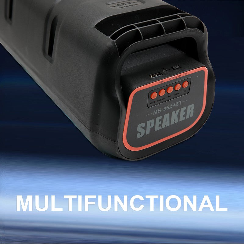 2024 Novo Alto-Falante Bluetooth Sem Fio Som Super Potente, Caixa de Som, Alto-Falante para Exterior, Caixa de Som Portátil para Exterior com Luz LED